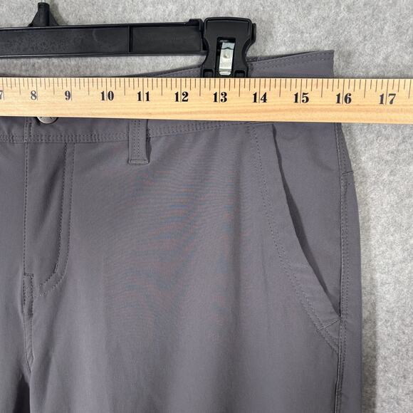 REI Sahara Pants Size 8P Convertible Roll Up Stretch Cargo Hiking Trail Climb‎ - Picture 5 of 16
